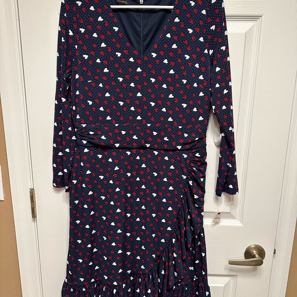 Talbots Heart Dress - Picture 2 of 6